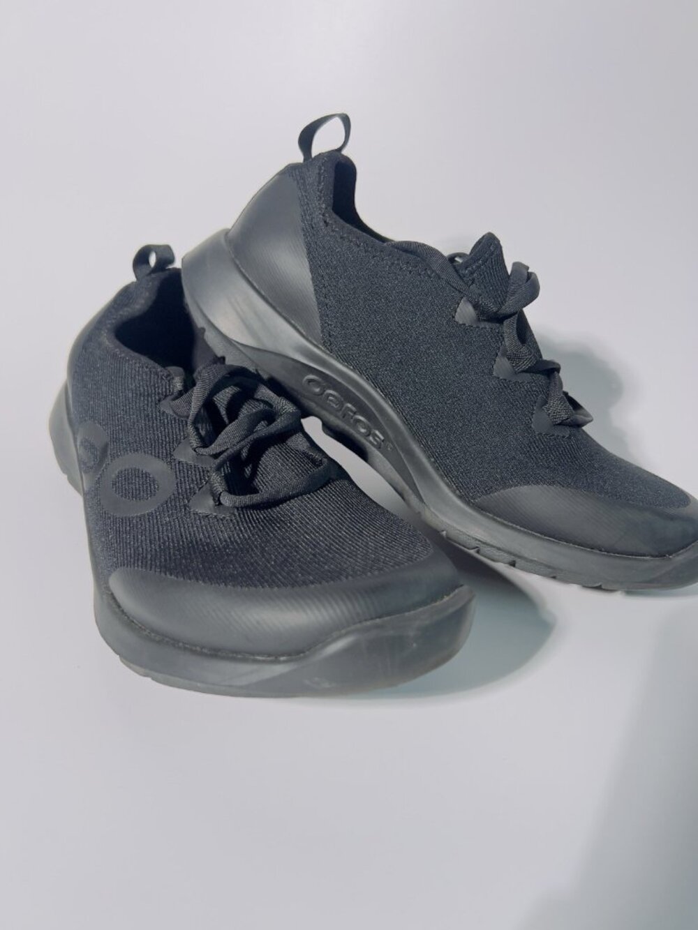 OOFOS OOmg Sport Low Recovery Shoes Black Women’s Size 7.5 - Picture 10 of 11